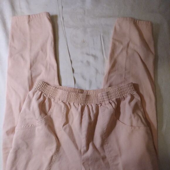 Vintage Cascade Blues Elastic Waist Peach Jeans - Picture 4 of 9